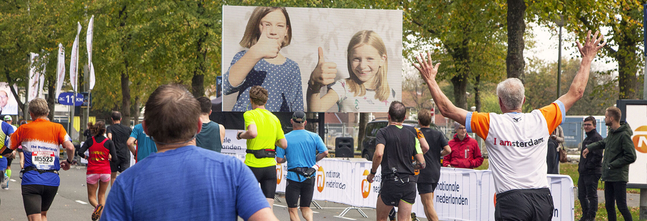 NN Hardloopsupporter, weer terug in Amsterdam!