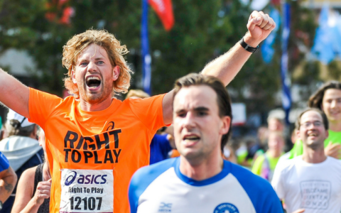De ultieme Dam tot Damloop ervaring met Right To Play!