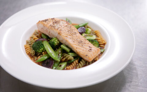 Recept: zalm-groentesoep