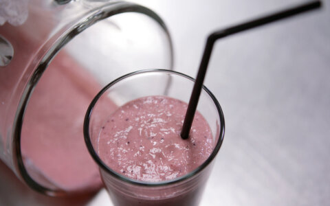 Recept: snelle vruchtenshake