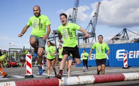 Ontdek de Rotterdamse haven tijdens de Harbour Run