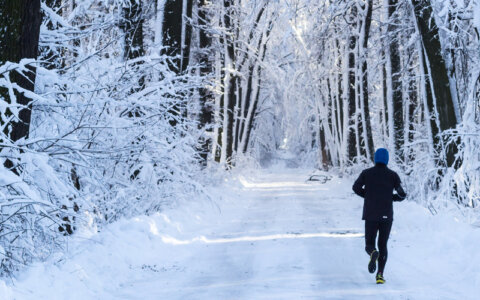 Winterseizoen: hardlopen in de kou