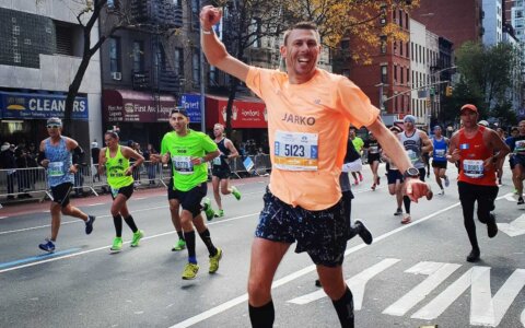 Jarko: 'Een marathon loop je niet zomaar'
