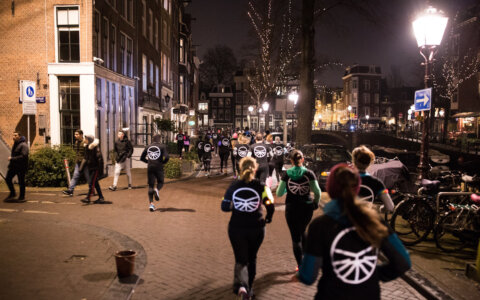 Hardlopen en live muziek tijdens Silent Night Run