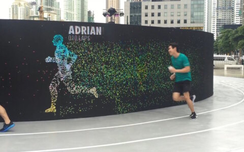 Race tegen jezelf op dit circuit in Manilla