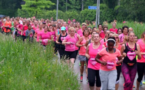 Pink Running Day: 4 ladiesruns op 1 dag