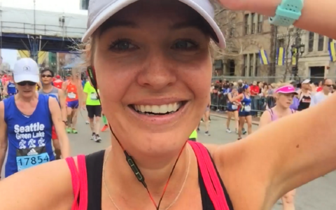 Beleef de Boston Marathon van Annemerel!