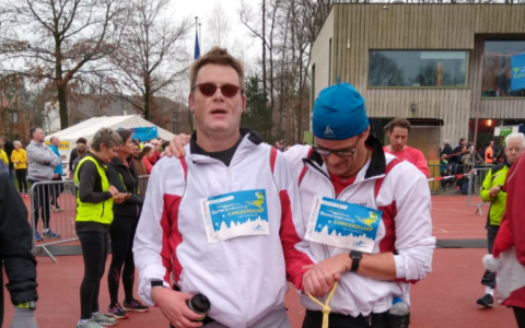 Hardlopen met een visuele beperking: “Je moet jezelf durven overgeven”
