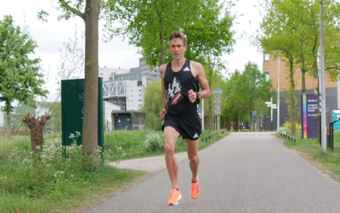 Ren tegen de klok tijdens de CoronaSolo10k run!