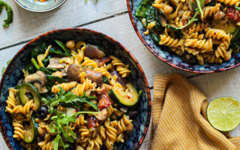 Eiwitrijke home-made pastasaus