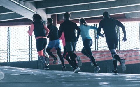 Hardlopen met collega’s