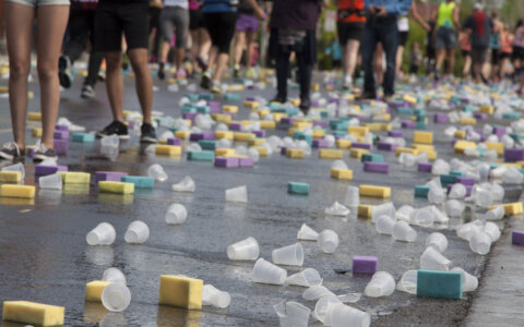 Tips bij loopwedstrijden in warm weer