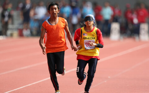 De Running Blind Dag: leuk voor lopers én buddy’s