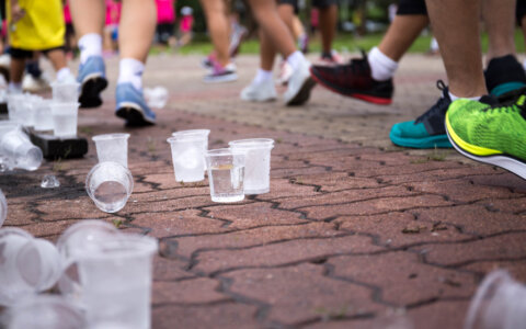 Troeptrimmen: hardlopen en afval opruimen