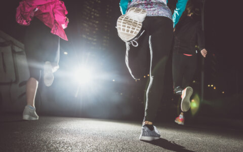 Veilig lopen in het donker
