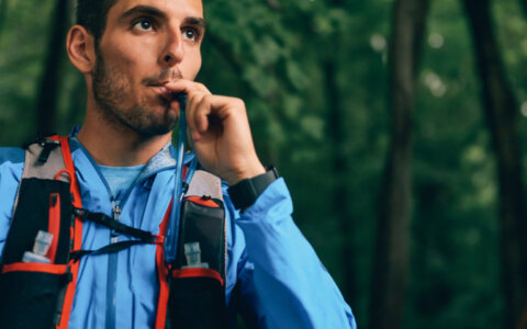 Drinken tijdens het hardlopen