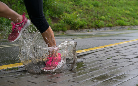 Rob Veer: hardlopen in de regen kan geen kwaad