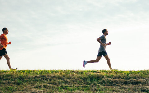 Bram Som en Jasmijn Lau teamcaptains NN Rivals Run