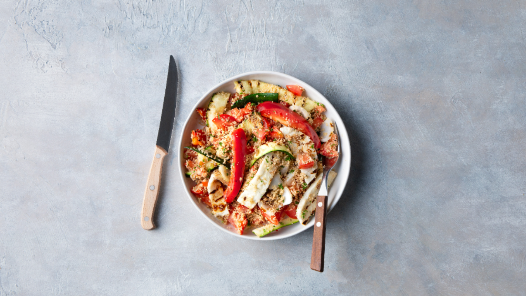 Recept voor vegetariërs met volkorencouscous