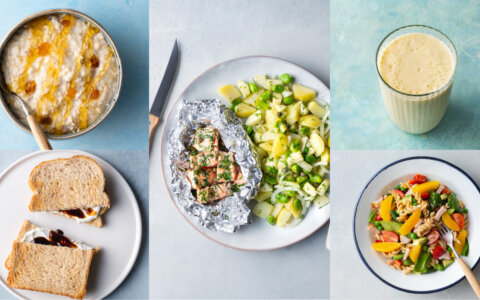 Recept voor je eetpatroon: dagmenu, optie 1