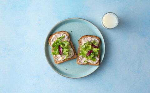Recept voor herstel met zelfgemaakte tonijnsalade