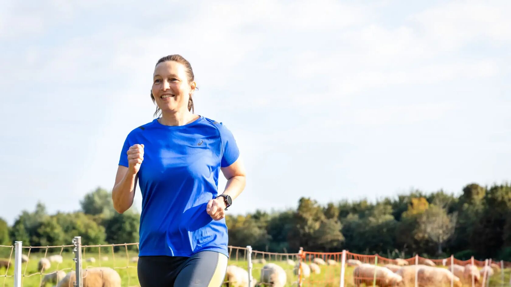 Hardlopen met warm weer