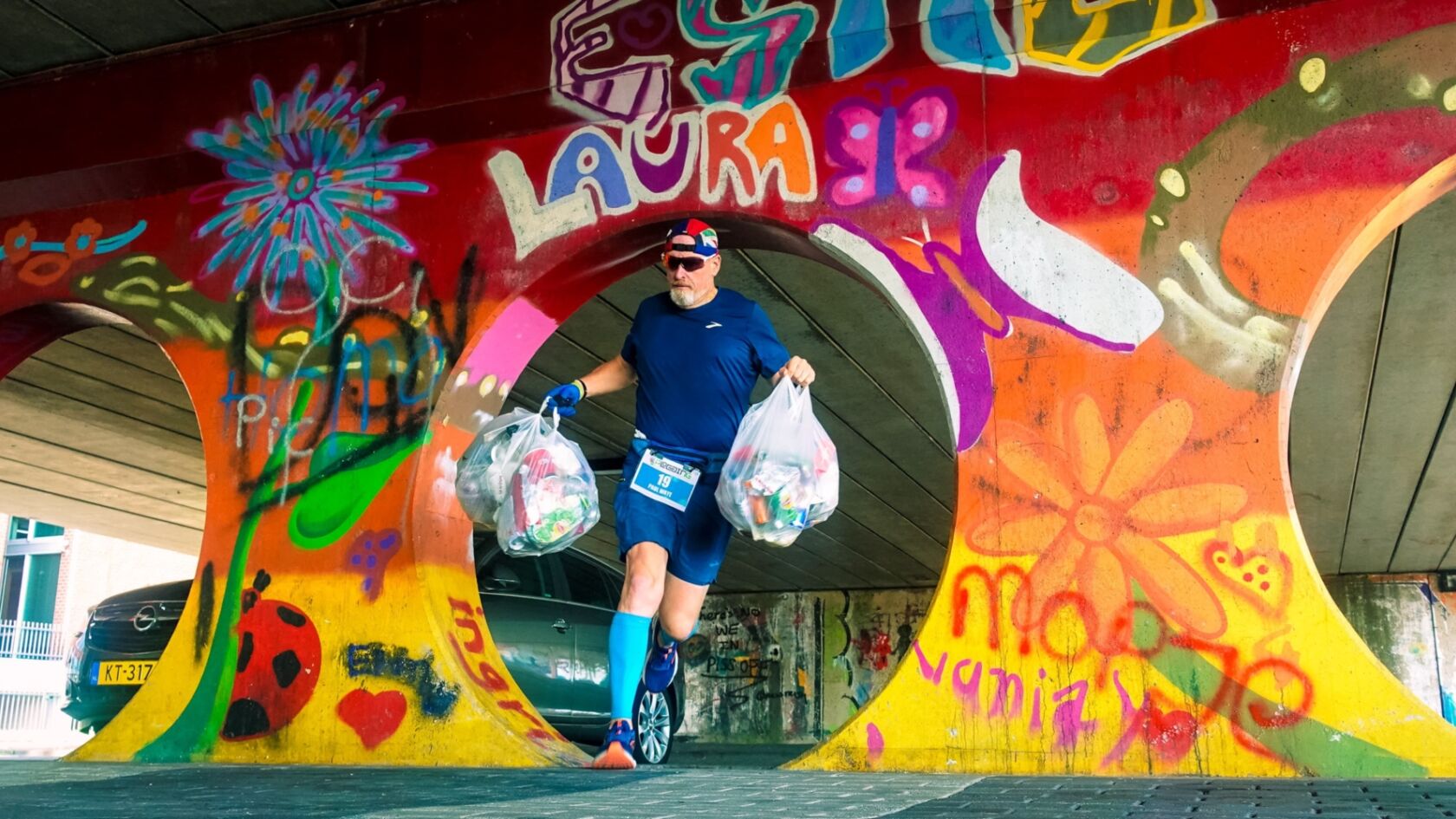Geen rommel op je rondje: gooi afval weg