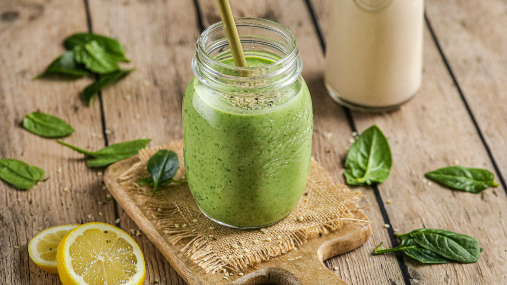 Recept: groene smoothie met gezonde vetten