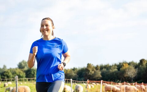 Hardlopen met warm weer