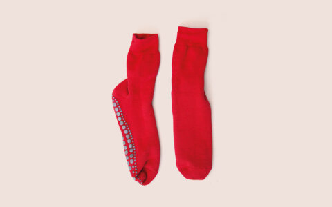 Ode aan gekleurde sokken