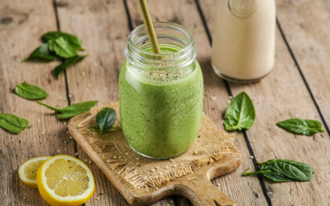 Recept: groene smoothie met gezonde vetten