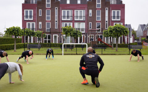 'Je bent al op locatie en de trainer staat klaar’